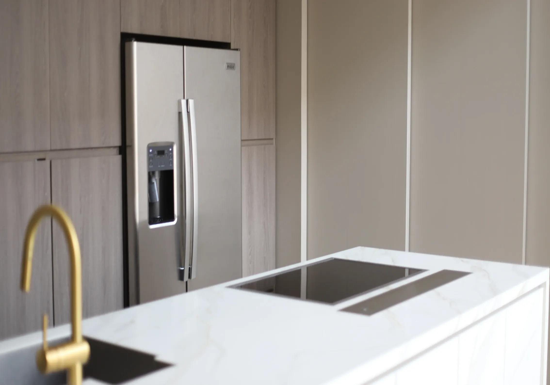 GAGGENAUが映える造作キッチン
